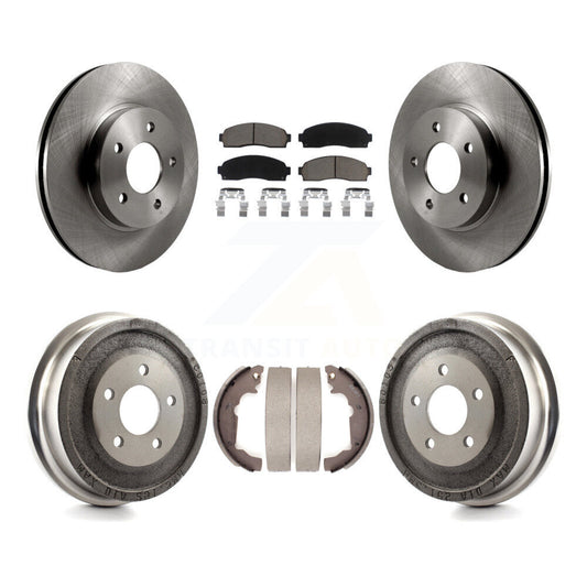 [Avant + Arrière] Kit de Disque et plaquette (céramique) de frein pour Saturn Vue Chevrolet Equinox Pontiac Torrent K8C-102539