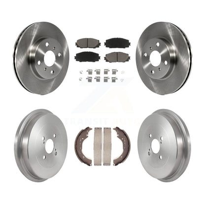 [Avant + Arrière] Kit de Disque et plaquette (céramique) de frein pour Toyota Prius C Scion iQ K8C-102540