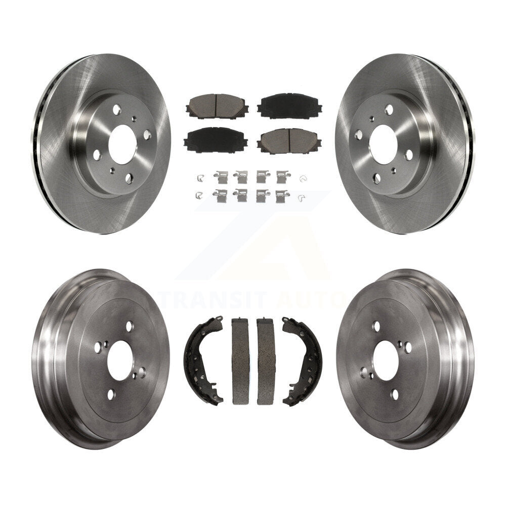 [Avant + Arrière] Kit de Disque et plaquette (céramique) de frein pour Toyota Yaris K8C-102541