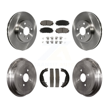 [Avant + Arrière] Kit de Disque et plaquette (céramique) de frein pour Toyota Yaris K8C-102541