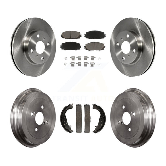 [Avant + Arrière] Kit de Disque et plaquette (céramique) de frein pour Toyota Yaris K8C-102541