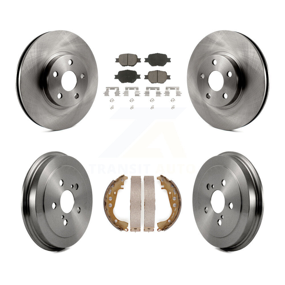 [Avant + Arrière] Kit de Disque et plaquette (céramique) de frein pour 2002-2005 Toyota Celica K8C-102543