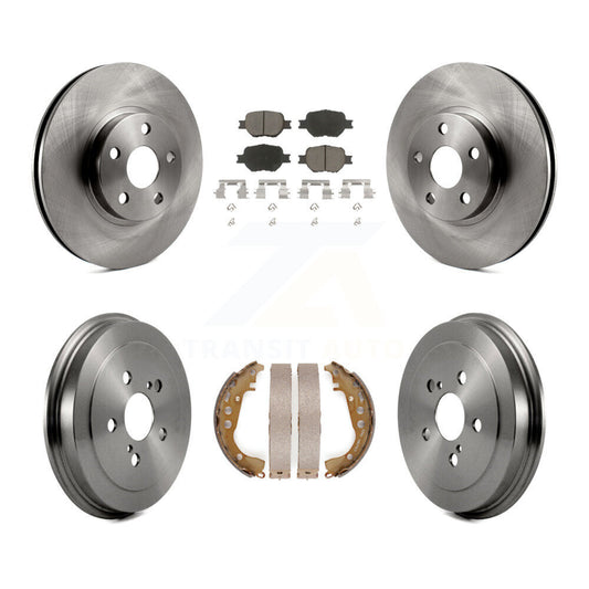 [Avant + Arrière] Kit de Disque et plaquette (céramique) de frein pour 2002-2005 Toyota Celica K8C-102543