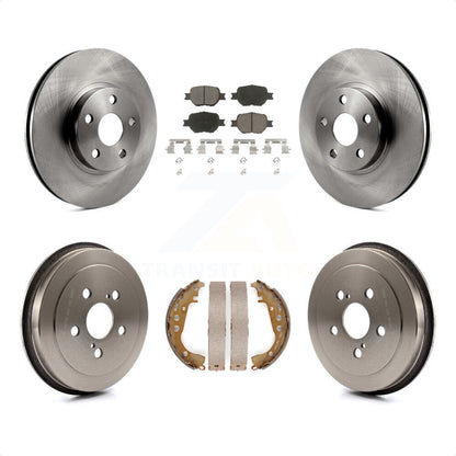 [Avant + Arrière] Kit de Disque et plaquette (céramique) de frein pour 2000-2001 Toyota Celica GTS K8C-102544 par Transit Auto