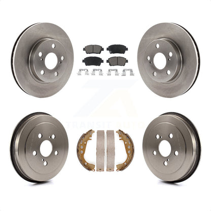 [Avant + Arrière] Kit de Disque et plaquette (céramique) de frein pour 2000 Toyota Celica GT K8C-102545 par Transit Auto