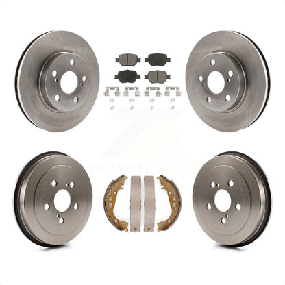 [Avant + Arrière] Kit de Disque et plaquette (céramique) de frein pour 2001 Toyota Celica GT K8C-102546 par Transit Auto