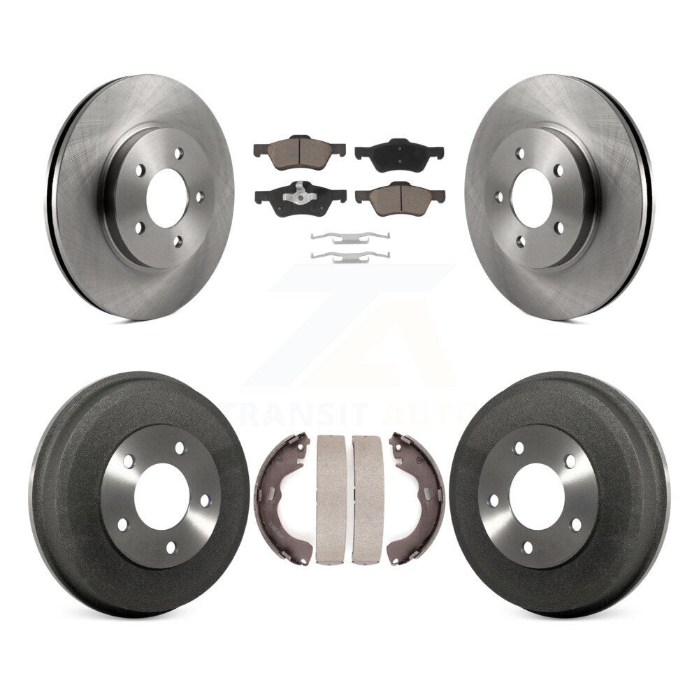[Avant + Arrière] Kit de Disque et plaquette (céramique) de frein pour Ford Escape Mercury Mariner Mazda Tribute K8C-102549