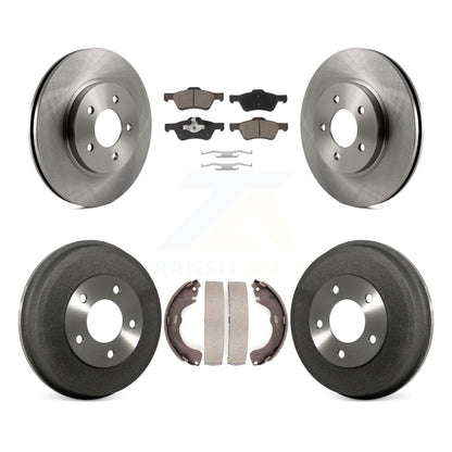 [Avant + Arrière] Kit de Disque et plaquette (céramique) de frein pour Ford Escape Mercury Mariner Mazda Tribute K8C-102549