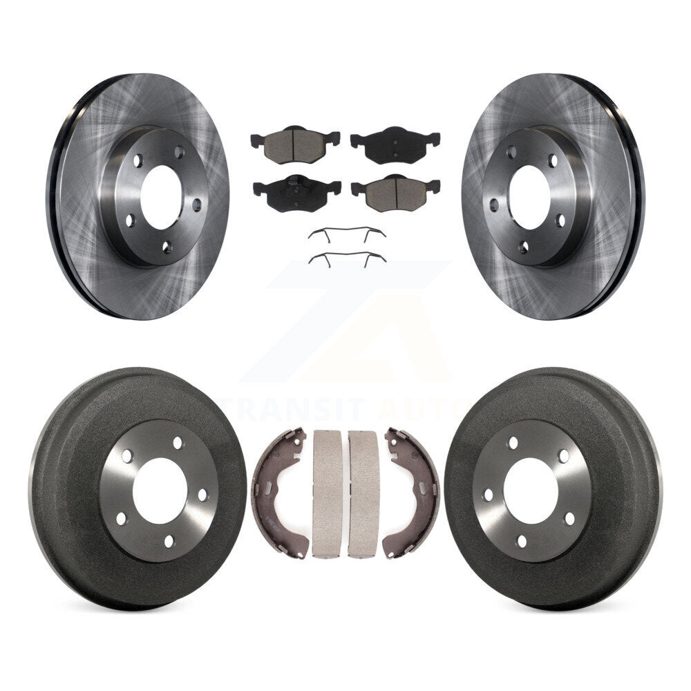 [Avant + Arrière] Kit de Disque et plaquette (céramique) de frein pour Ford Escape Mazda Tribute Mercury Mariner K8C-102550