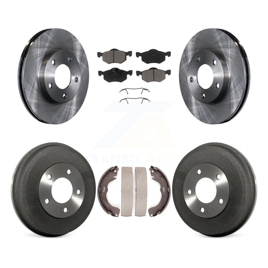 [Avant + Arrière] Kit de Disque et plaquette (céramique) de frein pour Ford Escape Mazda Tribute Mercury Mariner K8C-102550