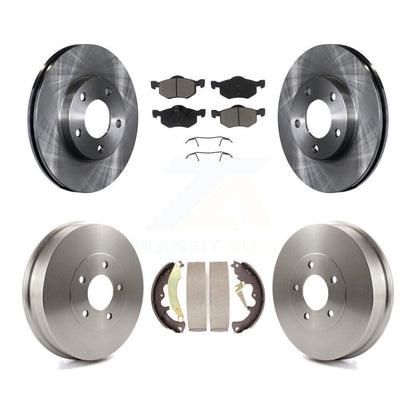 [Avant + Arrière] Kit de Disque et plaquette (céramique) de frein pour 2007 Ford Escape Mercury Mariner From 01/08/07 rear brakes K8C-102552