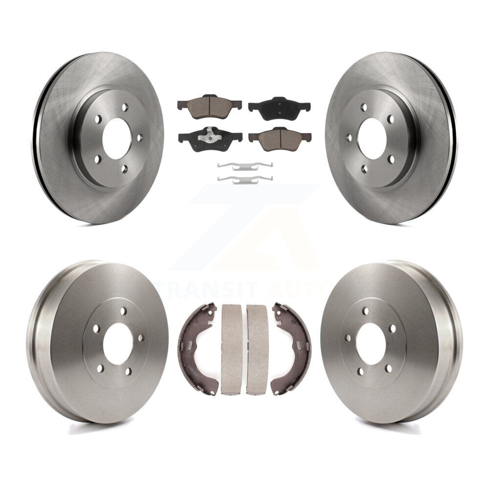 [Avant + Arrière] Kit de Disque et plaquette (céramique) de frein pour 2008 Mazda Tribute K8C-102553