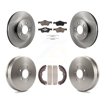 [Avant + Arrière] Kit de Disque et plaquette (céramique) de frein pour 2008 Mazda Tribute K8C-102553