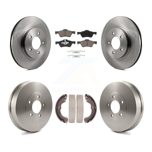 [Avant + Arrière] Kit de Disque et plaquette (céramique) de frein pour 2008 Mazda Tribute K8C-102553