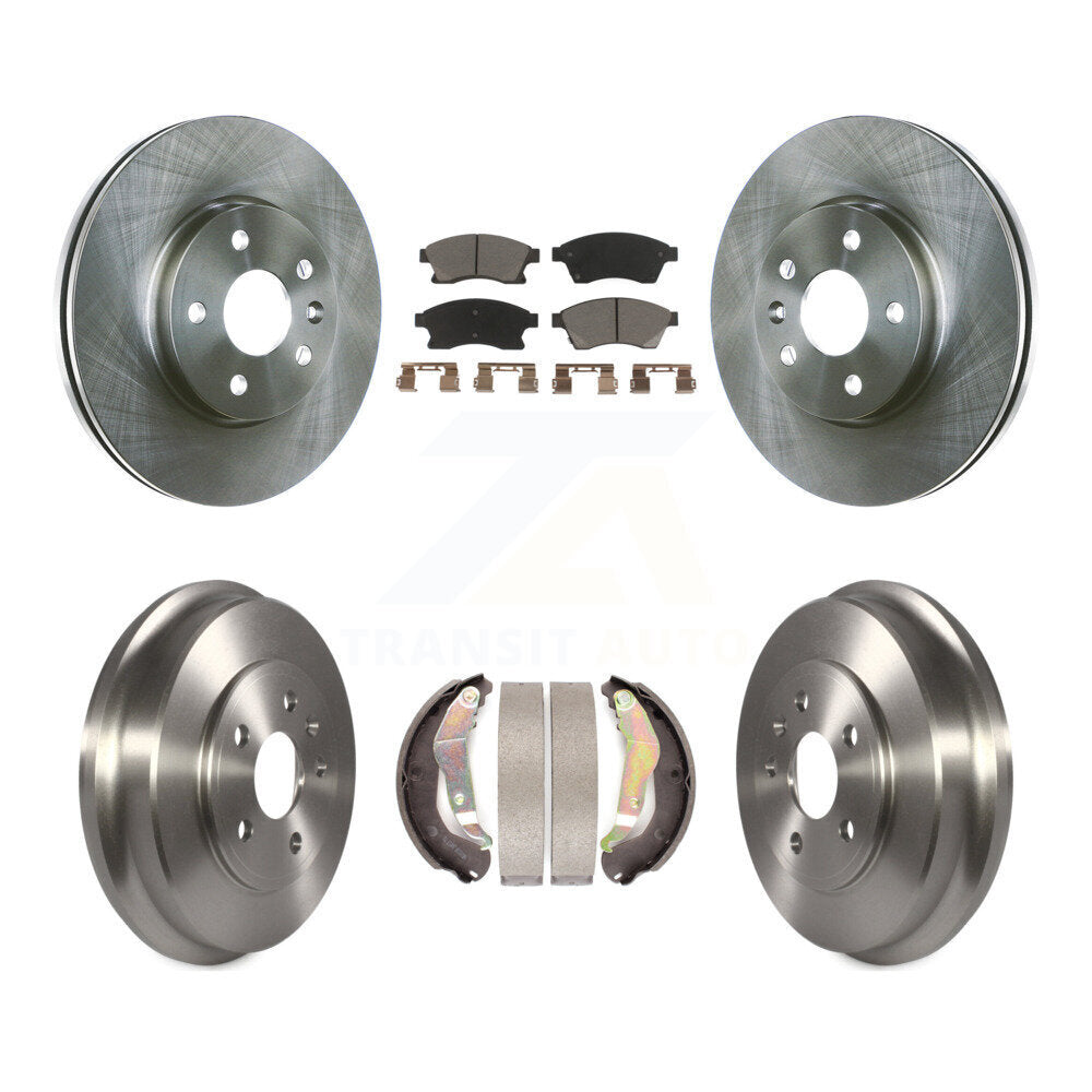 [Avant + Arrière] Kit de Disque et plaquette (céramique) de frein pour Chevrolet Sonic K8C-102555