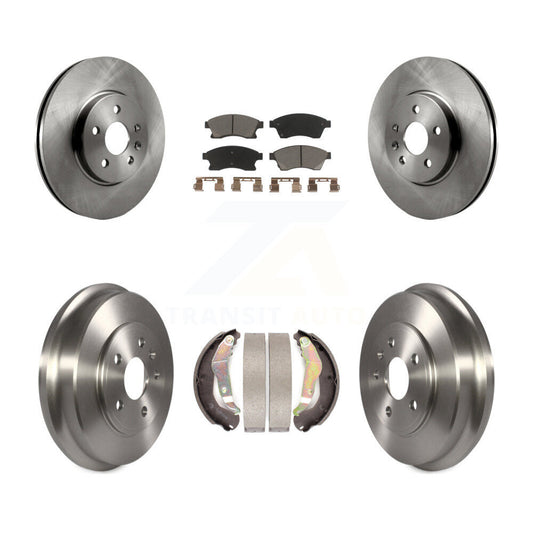 [Avant + Arrière] Kit de Disque et plaquette (céramique) de frein pour Chevrolet Trax Sonic K8C-102556