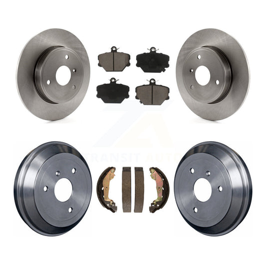 [Avant et Arrière] Disque et plaquette de frein pour Smart Fortwo K8C-102557