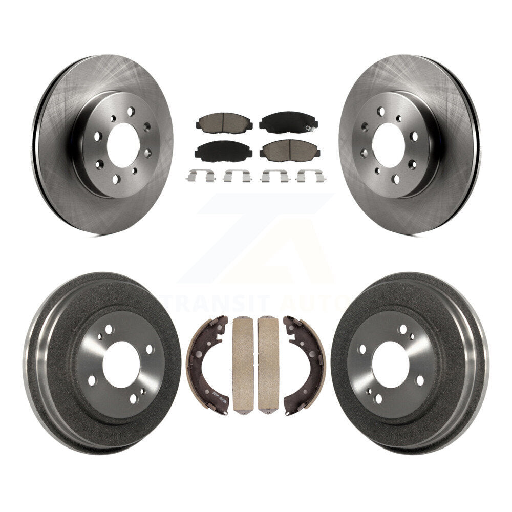 [Avant + Arrière] Kit de Disque et plaquette (céramique) de frein pour Honda Civic K8C-102562