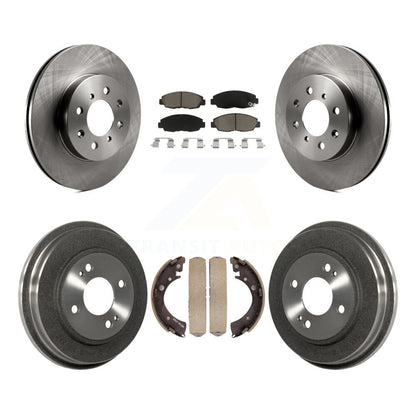 [Avant + Arrière] Kit de Disque et plaquette (céramique) de frein pour Honda Civic K8C-102562