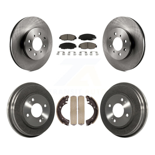 [Avant + Arrière] Kit de Disque et plaquette (céramique) de frein pour Honda Civic K8C-102562