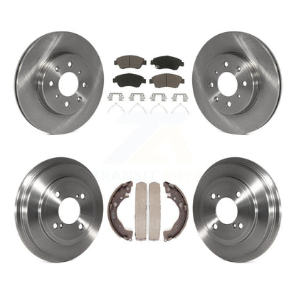 [Avant + Arrière] Kit de Disque et plaquette (céramique) de frein pour 2015-2020 Honda Fit K8C-102564