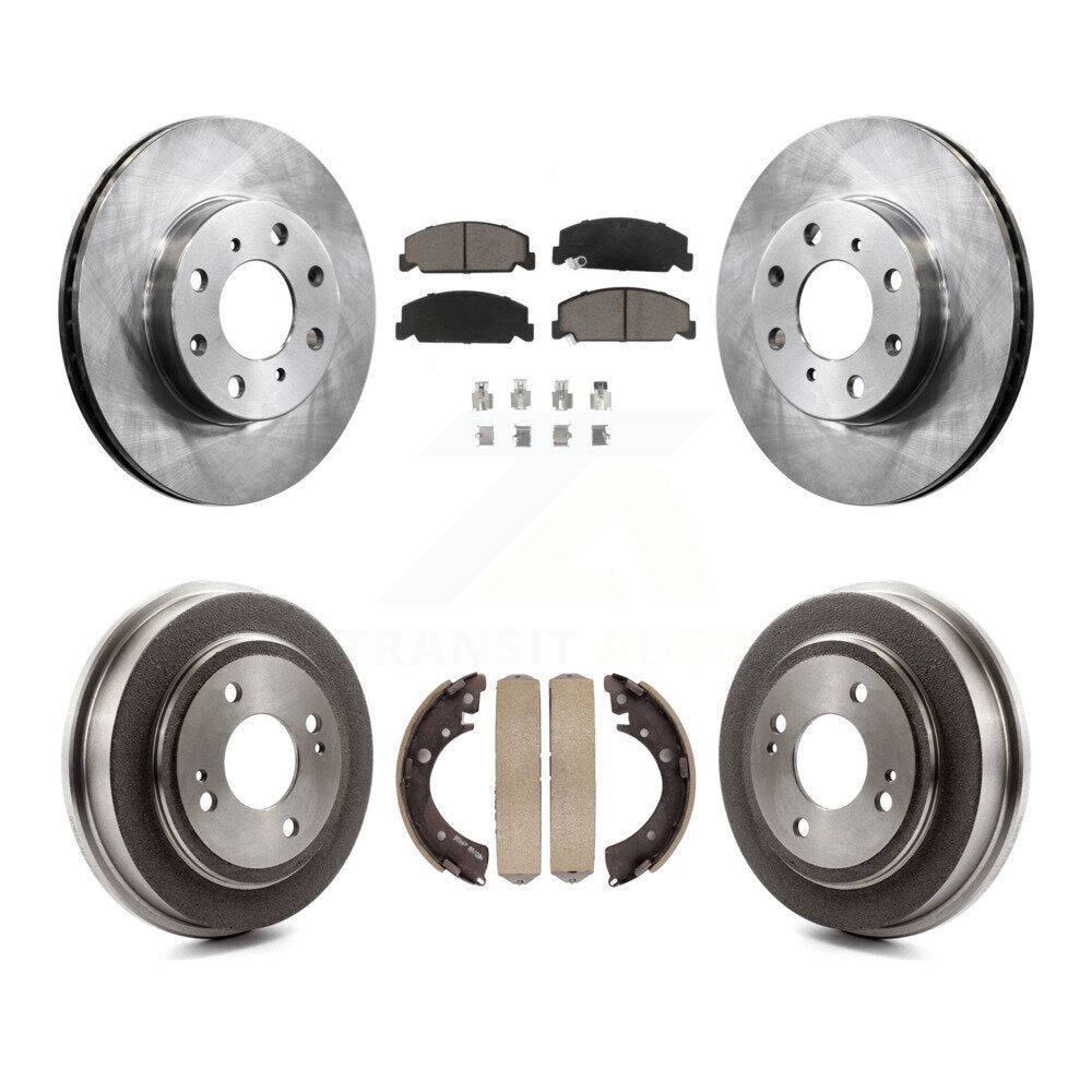 [Avant + Arrière] Kit de Disque et plaquette (céramique) de frein pour Honda Civic K8C-102566