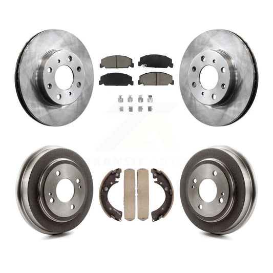 [Avant + Arrière] Kit de Disque et plaquette (céramique) de frein pour Honda Civic K8C-102566