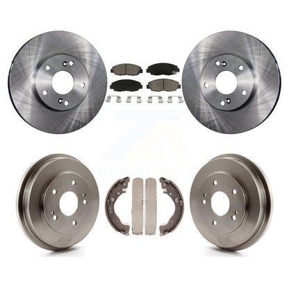 [Avant + Arrière] Kit de Disque et plaquette (céramique) de frein pour 2011 Honda Civic GX K8C-102567