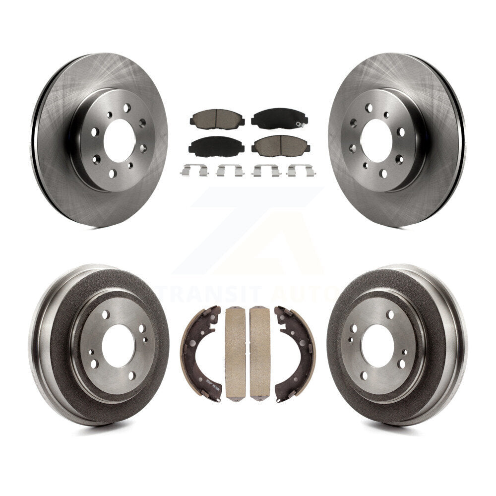[Avant + Arrière] Kit de Disque et plaquette (céramique) de frein pour Honda Civic Acura EL K8C-102570