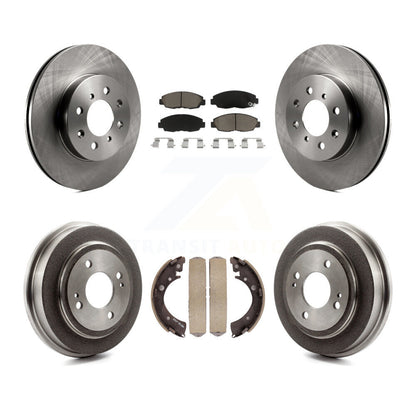 [Avant + Arrière] Kit de Disque et plaquette (céramique) de frein pour Honda Civic Acura EL K8C-102570
