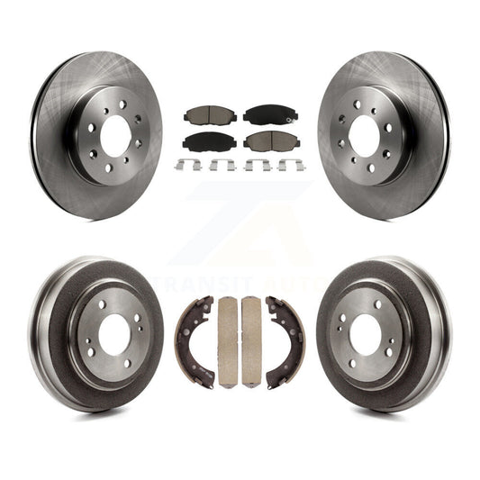 [Avant + Arrière] Kit de Disque et plaquette (céramique) de frein pour Honda Civic Acura EL K8C-102570