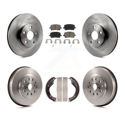 [Avant + Arrière] Kit de Disque et plaquette (céramique) de frein pour 2003-2006 Toyota Matrix Pontiac Vibe AWD K8C-102573