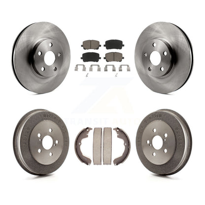 [Avant + Arrière] Kit de Disque et plaquette (céramique) de frein pour Toyota Matrix Pontiac Vibe K8C-102574