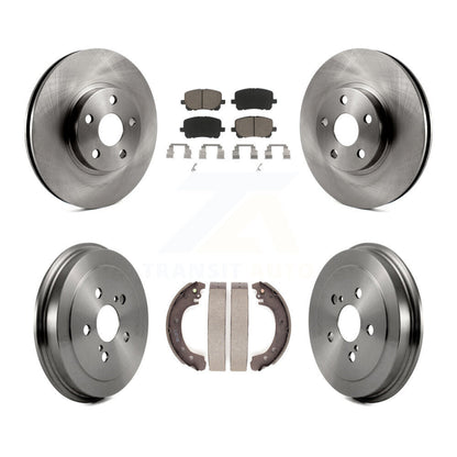 [Avant + Arrière] Kit de Disque et plaquette (céramique) de frein pour Toyota Corolla K8C-102576