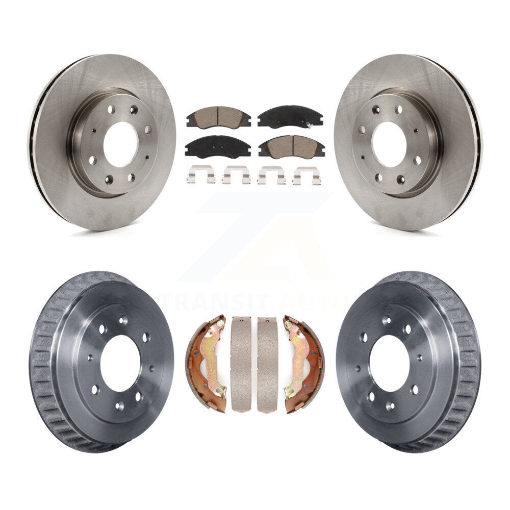 [Avant et Arrière] Disque et plaquette de frein pour 2007-2009 Kia Spectra K8C-102577