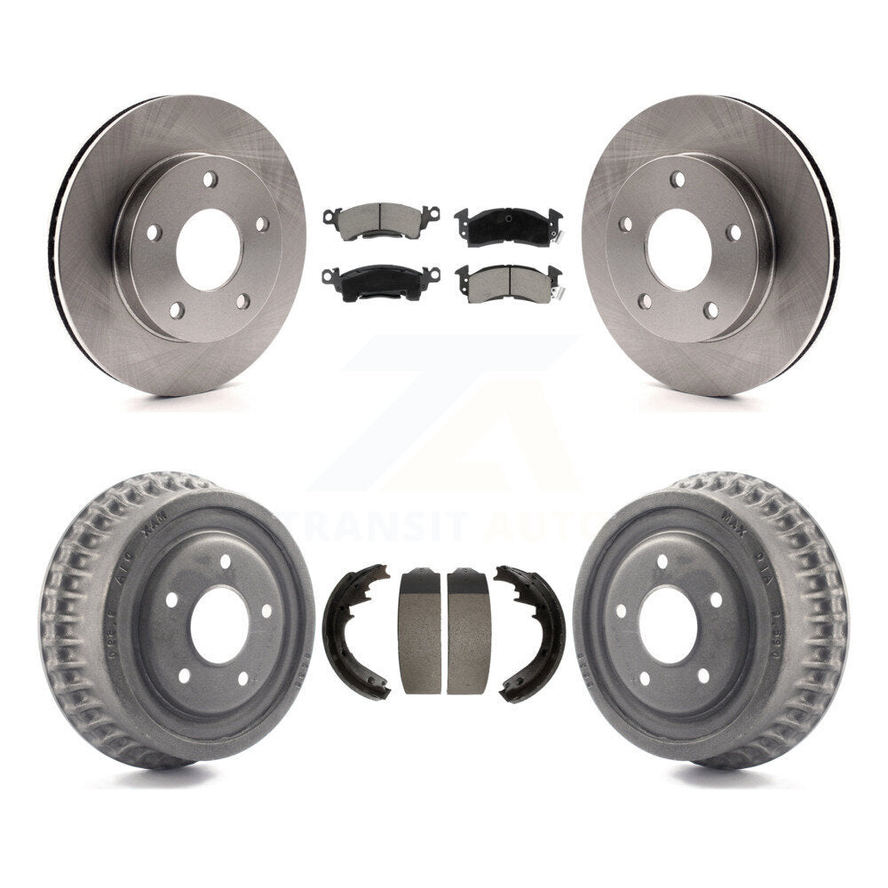 [Avant + Arrière] Kit de Disque et plaquette (céramique) de frein pour GMC Jimmy K8C-102579