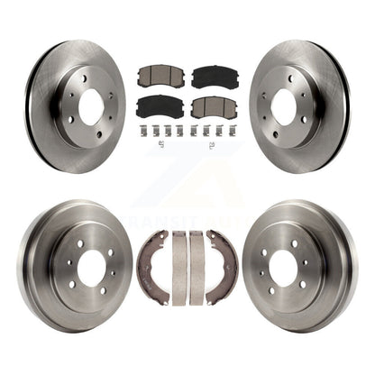 [Avant + Arrière] Kit de Disque et plaquette (céramique) de frein pour Mitsubishi Lancer K8C-102580