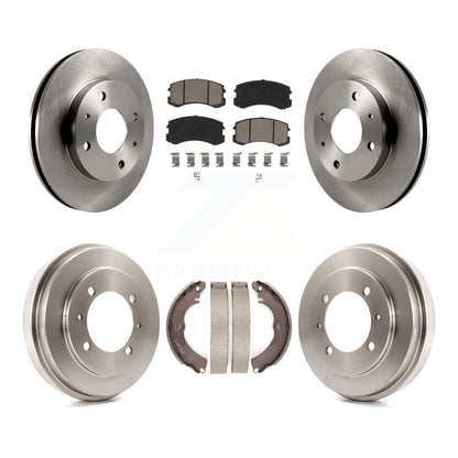 [Avant + Arrière] Kit de Disque et plaquette (céramique) de frein pour Mitsubishi Lancer K8C-102581
