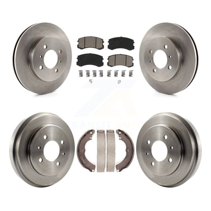 [Avant + Arrière] Kit de Disque et plaquette (céramique) de frein pour Mitsubishi Lancer K8C-102582