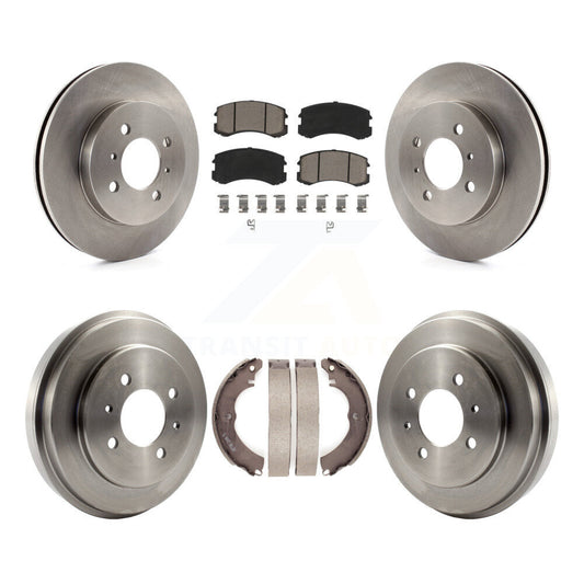 [Avant + Arrière] Kit de Disque et plaquette (céramique) de frein pour Mitsubishi Lancer K8C-102582