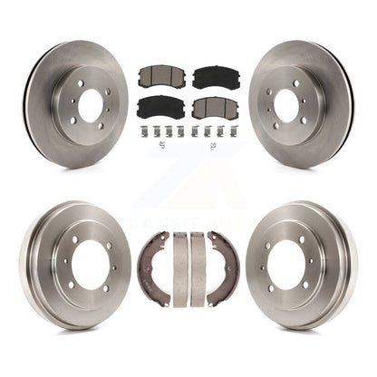 [Avant + Arrière] Kit de Disque et plaquette (céramique) de frein pour Mitsubishi Lancer ES K8C-102583