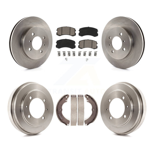 [Avant + Arrière] Kit de Disque et plaquette (céramique) de frein pour Mitsubishi Lancer ES K8C-102583