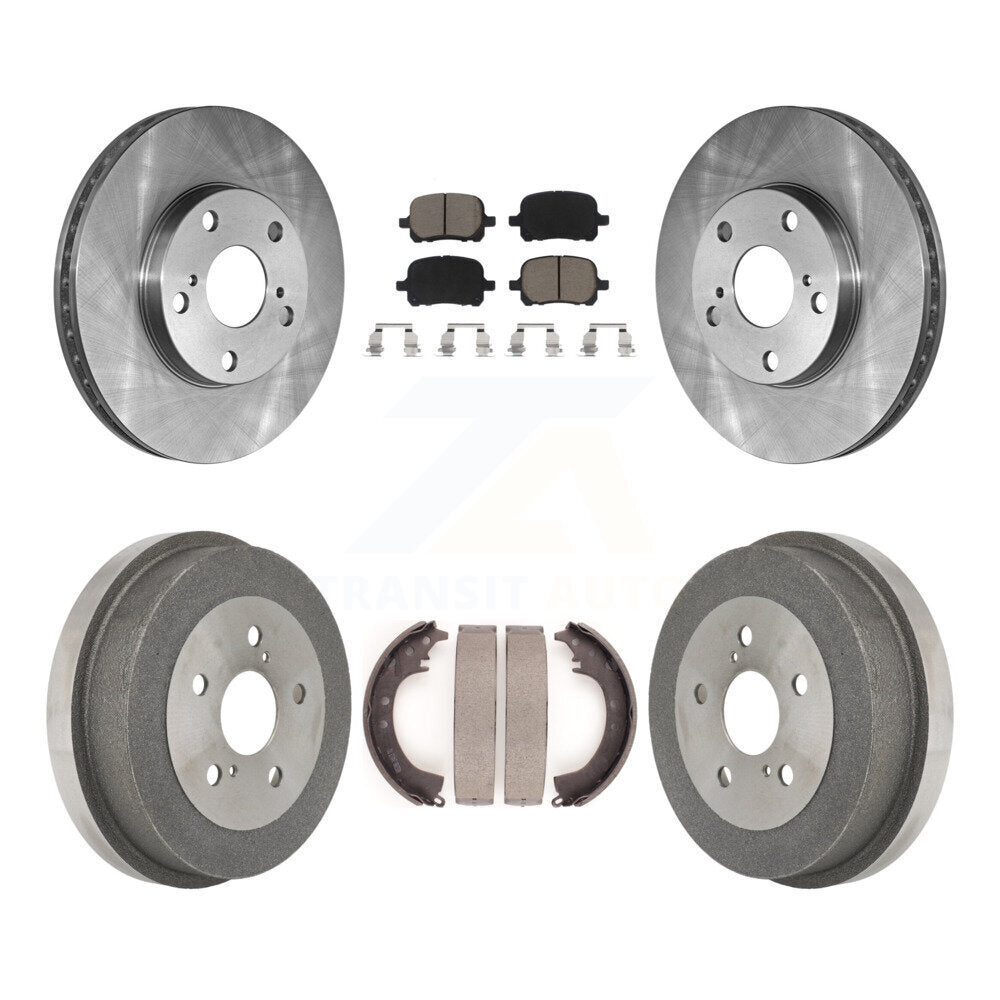 [Avant + Arrière] Kit de Disque et plaquette (céramique) de frein pour 1999-2001 Toyota Solara 2.2L K8C-102584