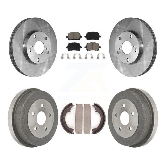 [Avant + Arrière] Kit de Disque et plaquette (céramique) de frein pour 1999-2001 Toyota Solara 2.2L K8C-102584