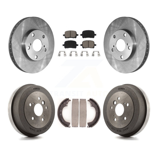 [Avant + Arrière] Kit de Disque et plaquette (céramique) de frein pour 2002-2003 Toyota Solara 2.4L K8C-102585