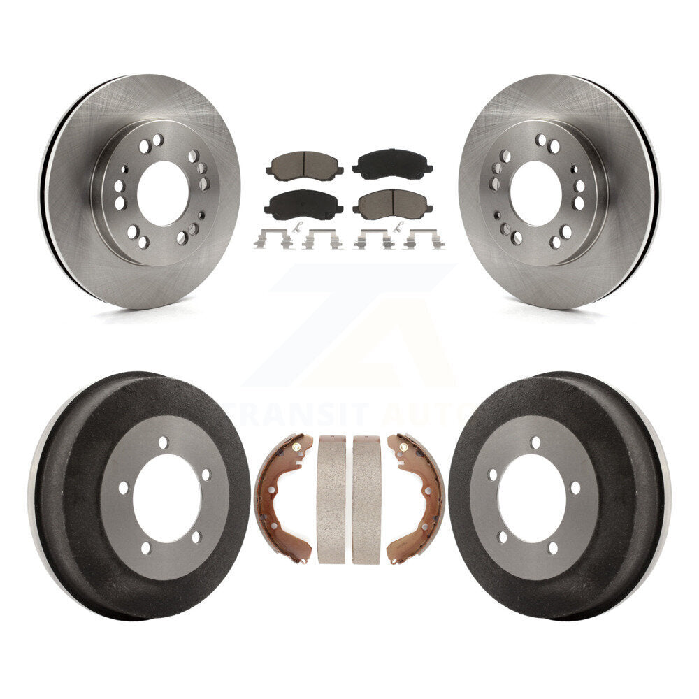 [Avant + Arrière] Kit de Disque et plaquette (céramique) de frein pour 2001 Mitsubishi Eclipse Galant From 06/01 2.4L K8C-102587
