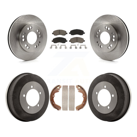 [Avant + Arrière] Kit de Disque et plaquette (céramique) de frein pour 2001 Mitsubishi Eclipse Galant From 06/01 2.4L K8C-102587
