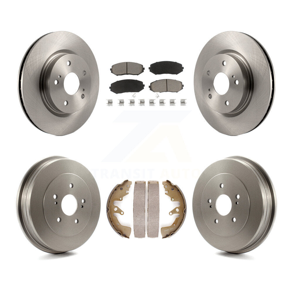 [Avant + Arrière] Kit de Disque et plaquette (céramique) de frein pour 2006-2008 Suzuki Grand Vitara K8C-102592