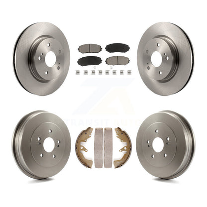 [Avant + Arrière] Kit de Disque et plaquette (céramique) de frein pour 2006-2008 Suzuki Grand Vitara K8C-102592