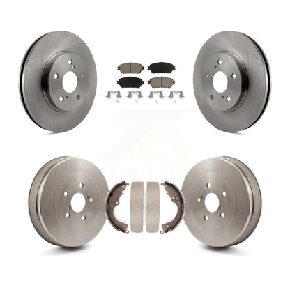 [Avant + Arrière] Kit de Disque et plaquette (céramique) de frein pour 2004-2010 Toyota Sienna K8C-102599
